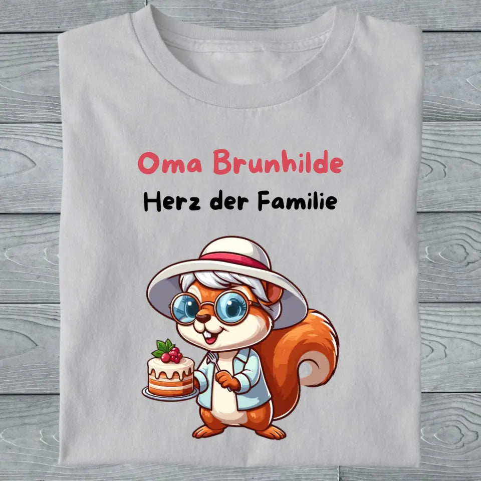 Omas Liebe - Personalisiertes T-Shirt