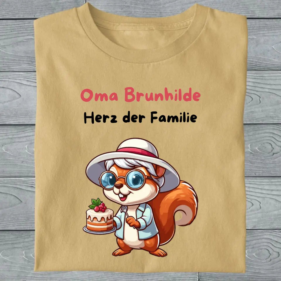 Omas Liebe - Personalisiertes T-Shirt