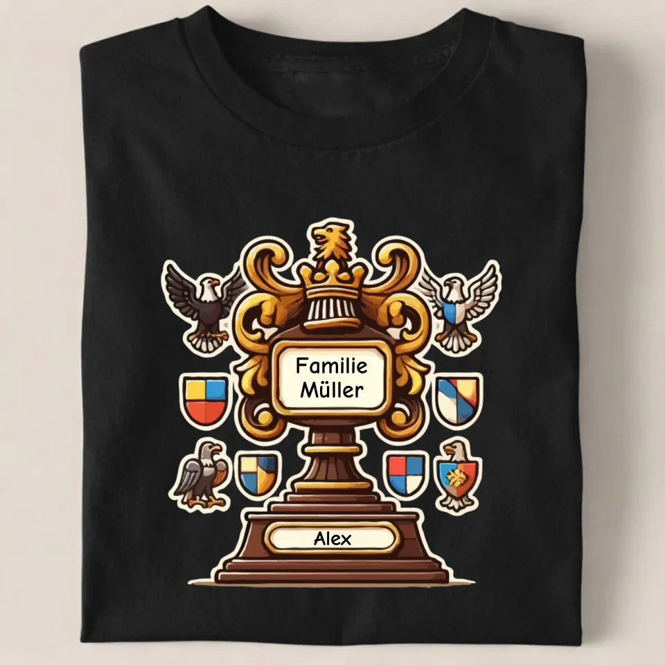 Schwarz Unisex T-Shirt