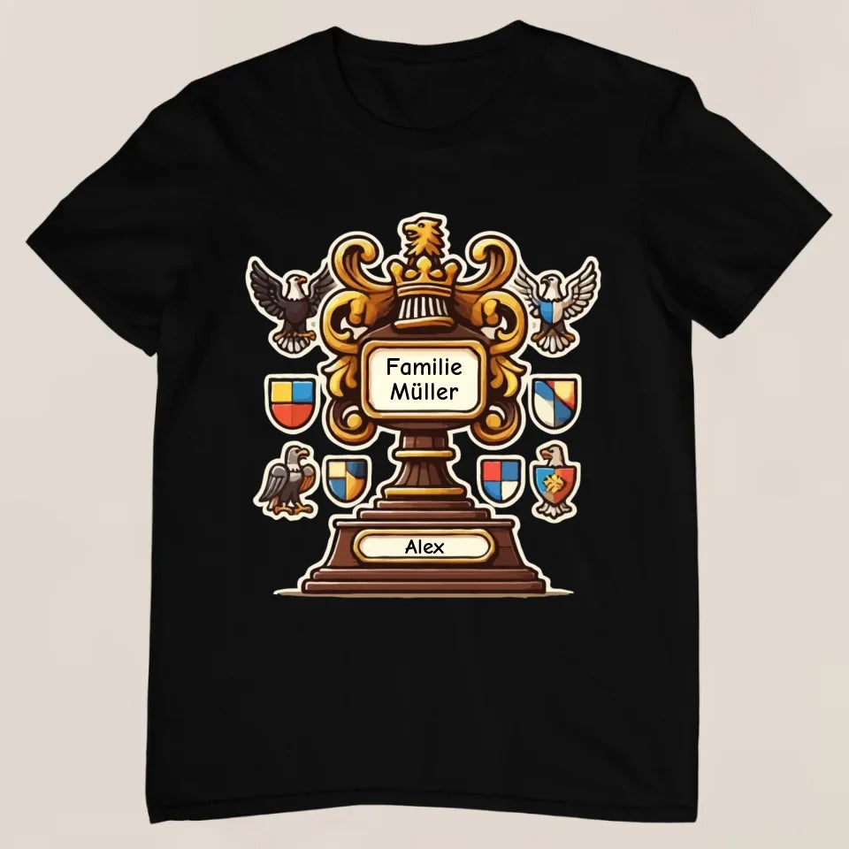 Familienwappen - Personalisiertes T-Shirt