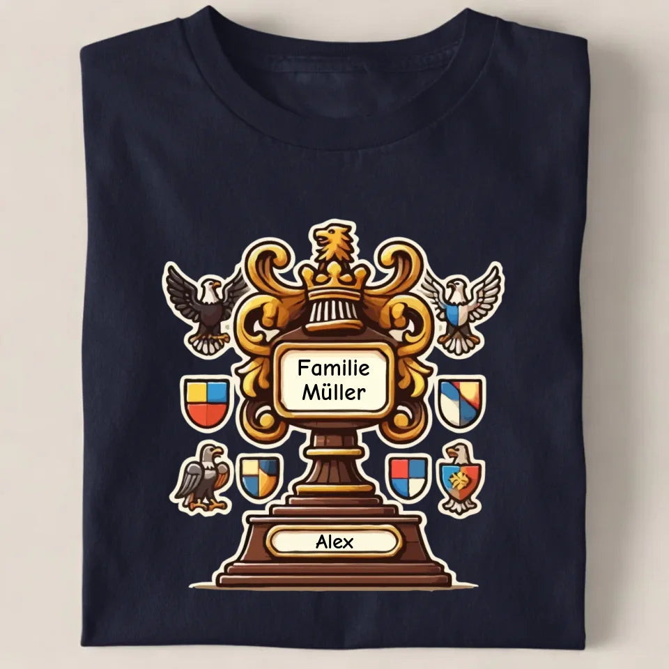 Blau Unisex T-Shirt