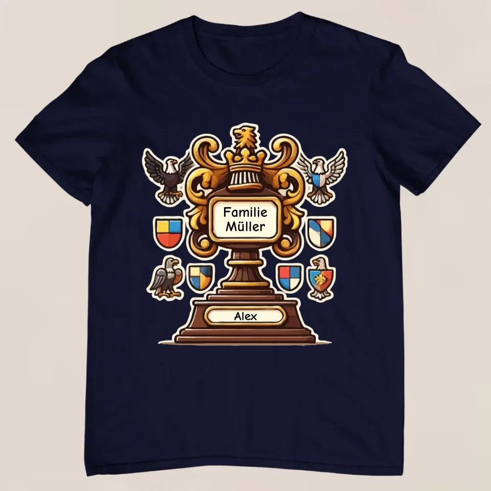 Familienwappen - Personalisiertes T-Shirt
