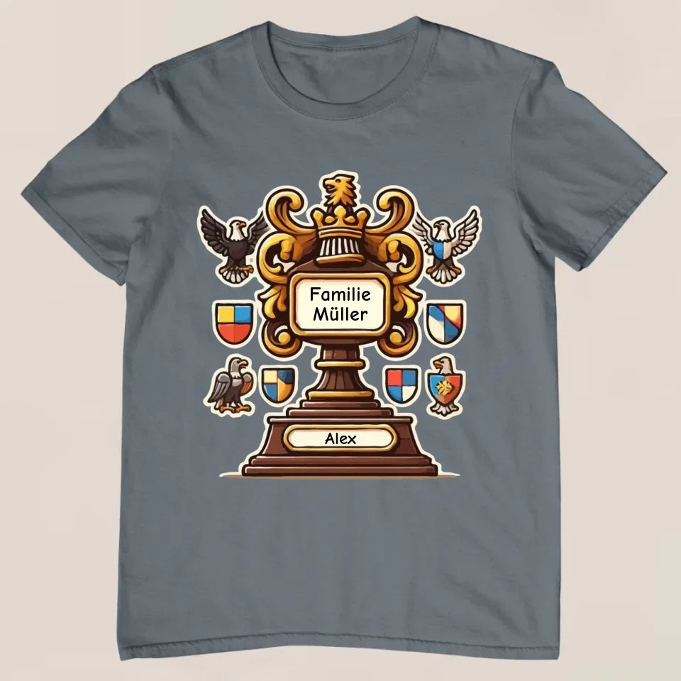 Familienwappen - Personalisiertes T-Shirt