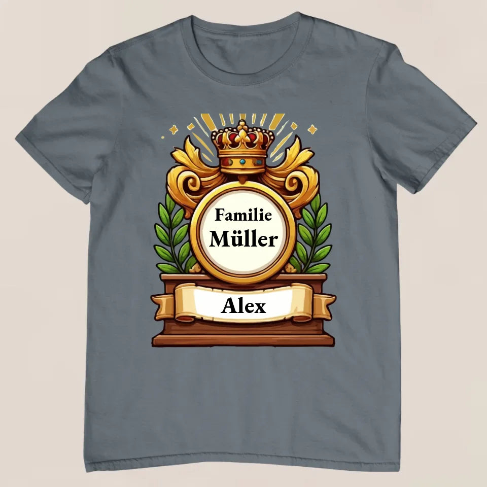 Familienerbstolz - Personalisiertes T-Shirt