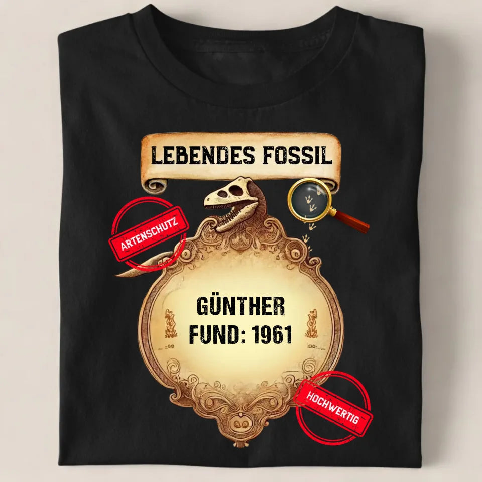 Schwarz Unisex T-Shirt