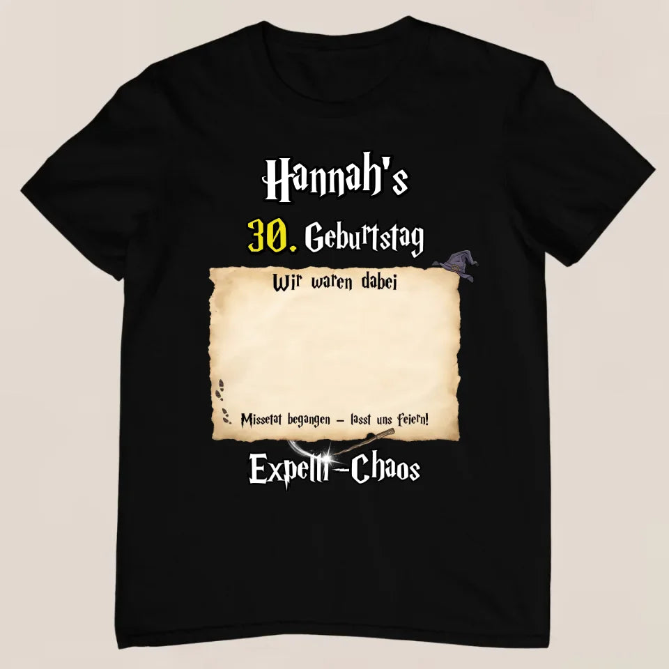 Zauberparty - Personalisiertes T-Shirt