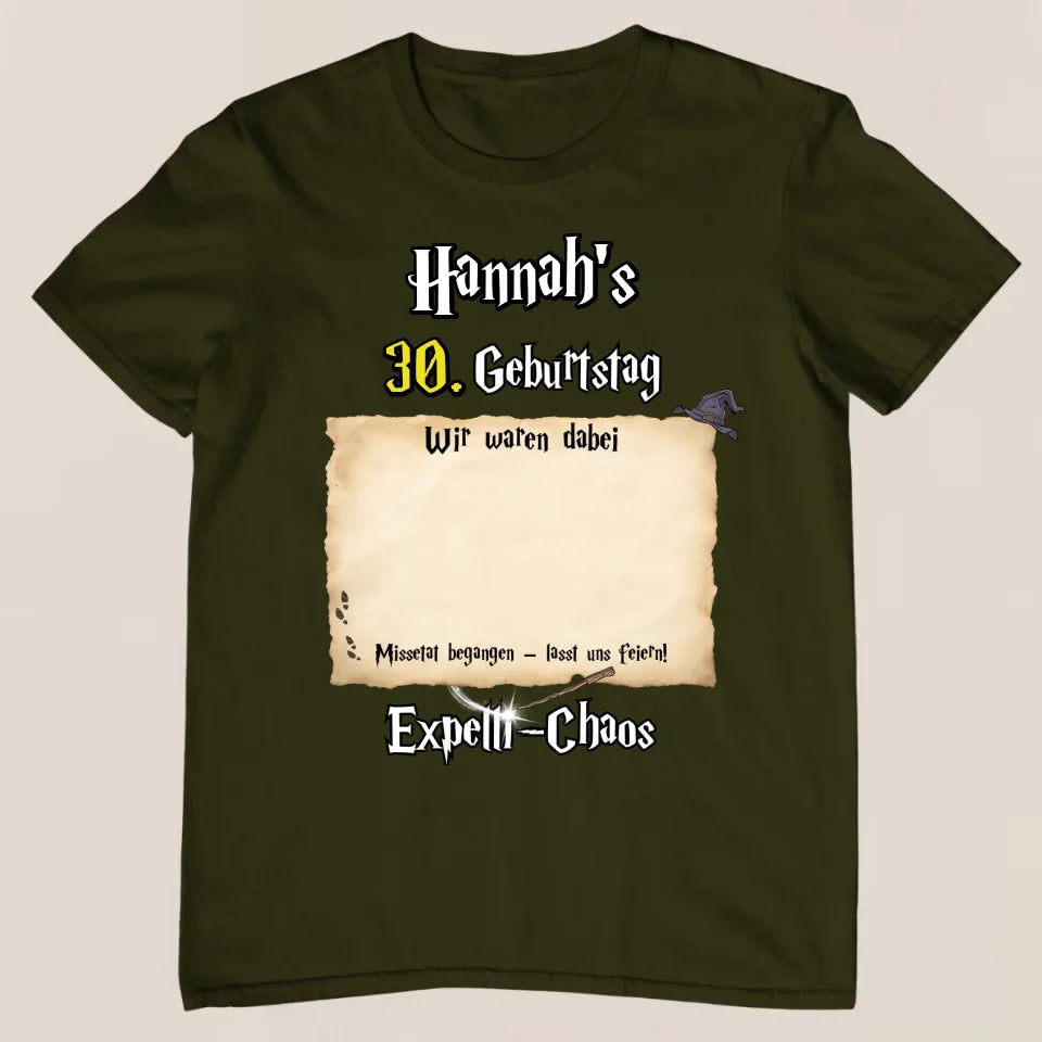 Zauberparty - Personalisiertes T-Shirt