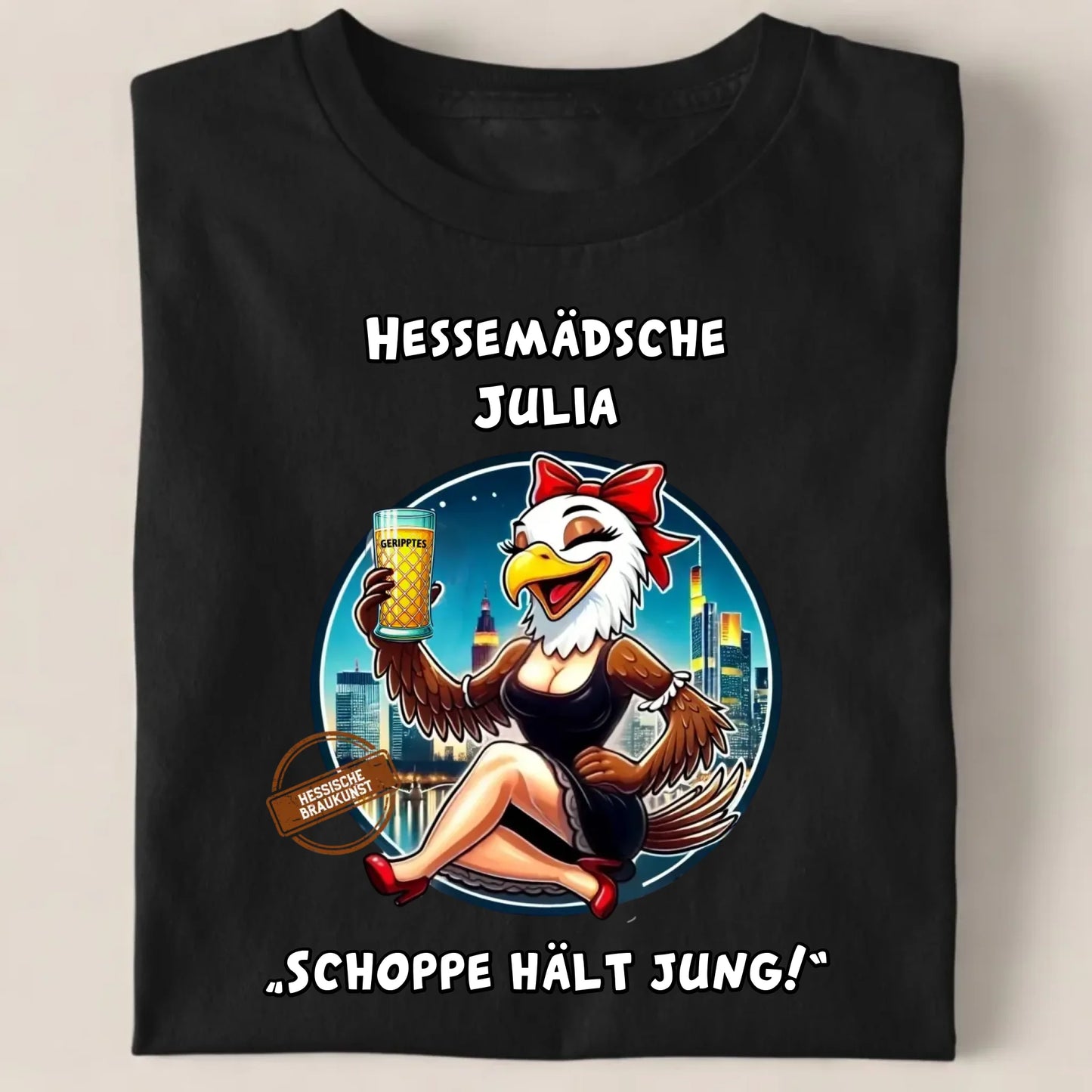 Schwarz Unisex T-Shirt