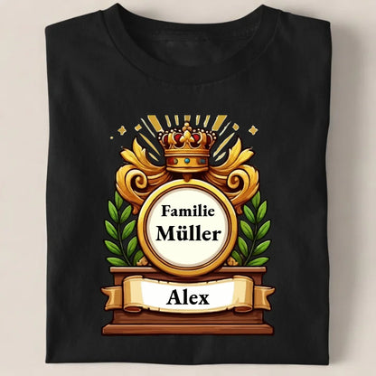 Schwarz Unisex T-Shirt