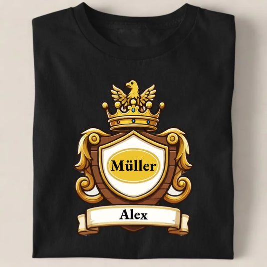 Schwarz Unisex T-Shirt