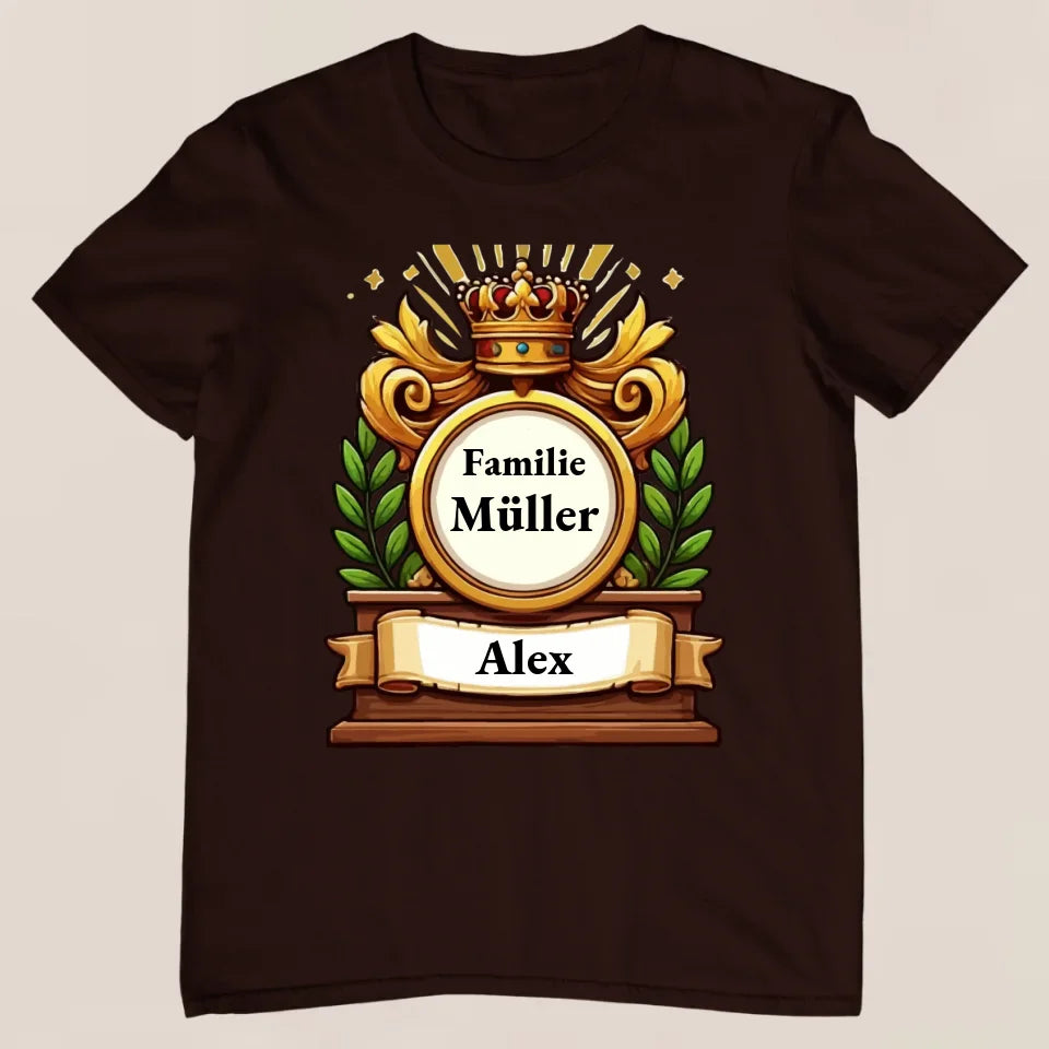 Familienerbstolz - Personalisiertes T-Shirt