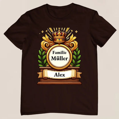 Familienerbstolz - Personalisiertes T-Shirt