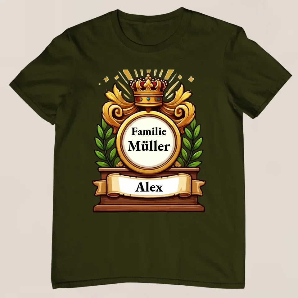 Familienerbstolz - Personalisiertes T-Shirt