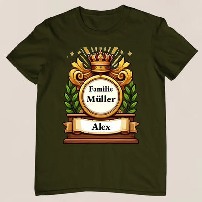 Familienerbstolz - Personalisiertes T-Shirt