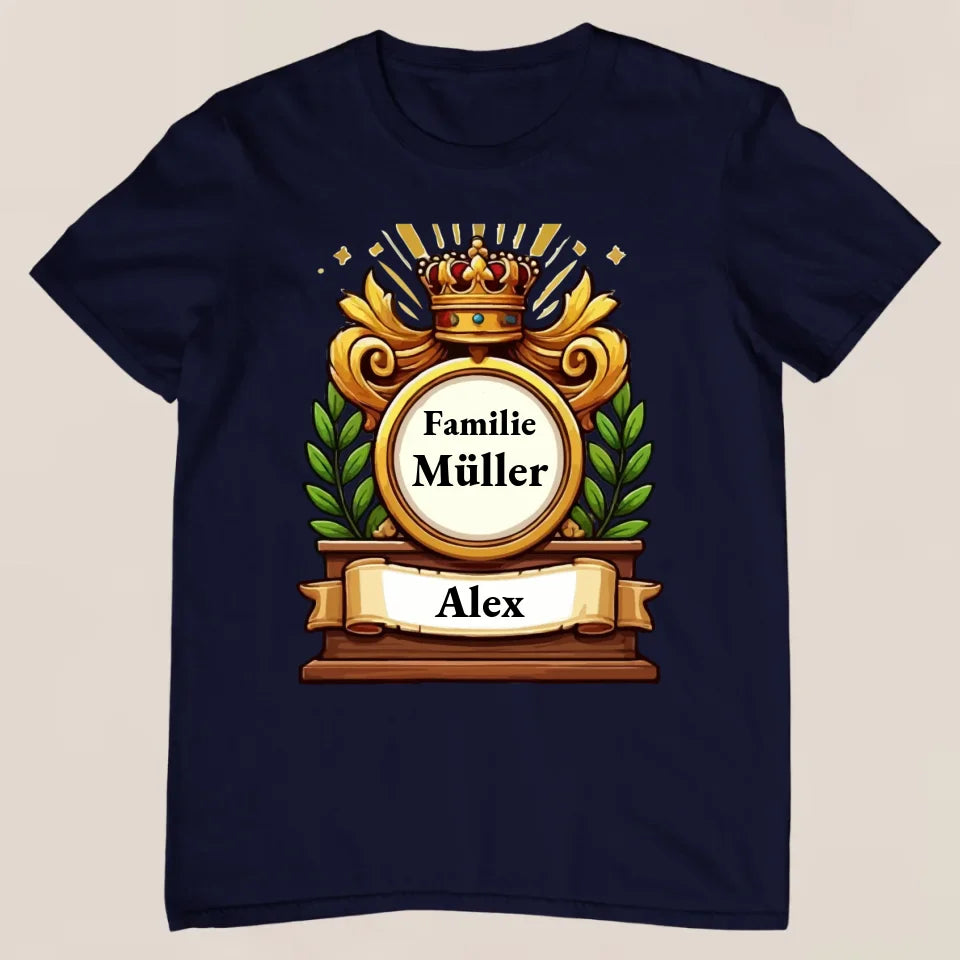 Familienerbstolz - Personalisiertes T-Shirt