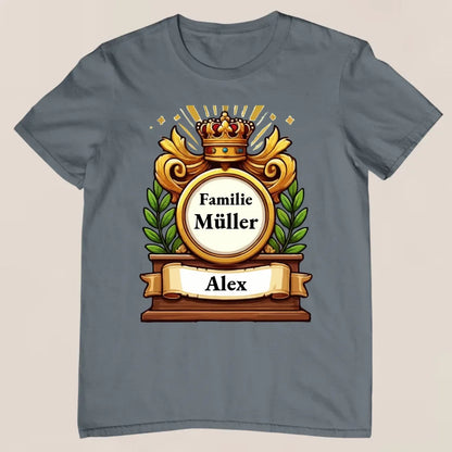 Familienerbstolz - Personalisiertes T-Shirt