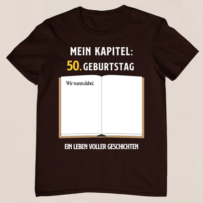 Mein Kapitel - Personalisiertes T-Shirt