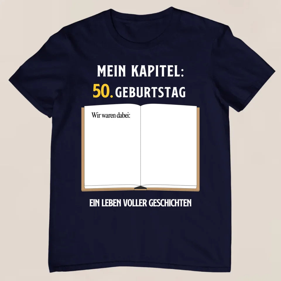 Mein Kapitel - Personalisiertes T-Shirt
