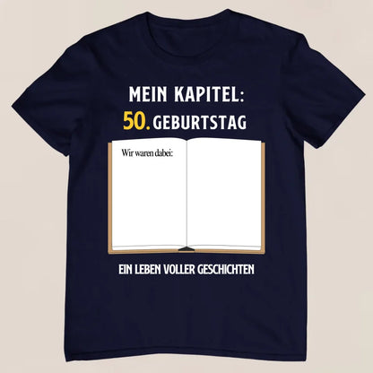 Mein Kapitel - Personalisiertes T-Shirt