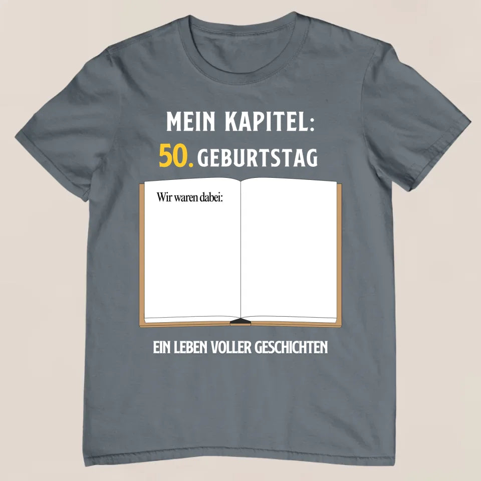 Mein Kapitel - Personalisiertes T-Shirt