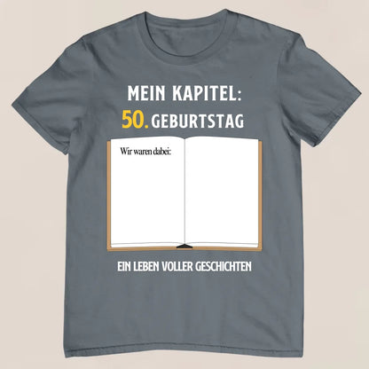 Mein Kapitel - Personalisiertes T-Shirt