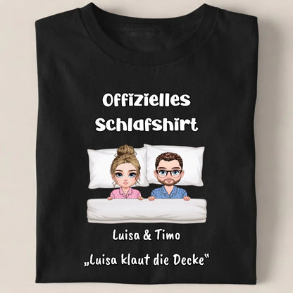 Schwarz Unisex T-Shirt