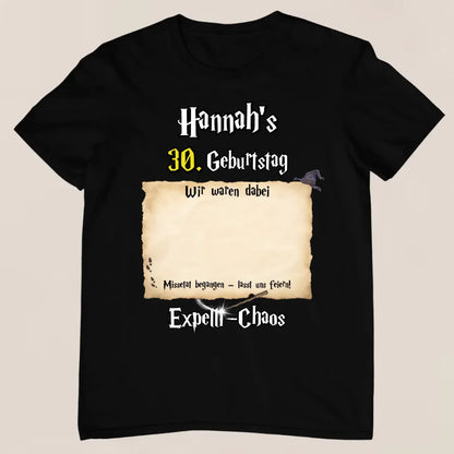 Zauberparty - Personalisiertes T-Shirt