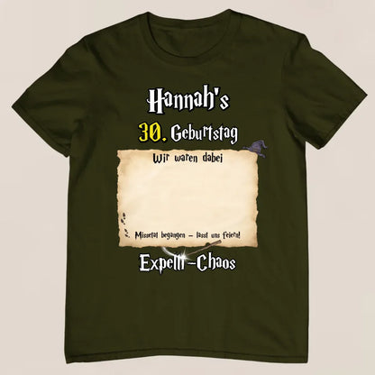 Zauberparty - Personalisiertes T-Shirt