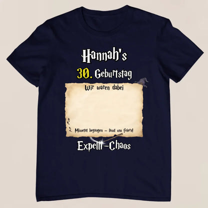 Zauberparty - Personalisiertes T-Shirt