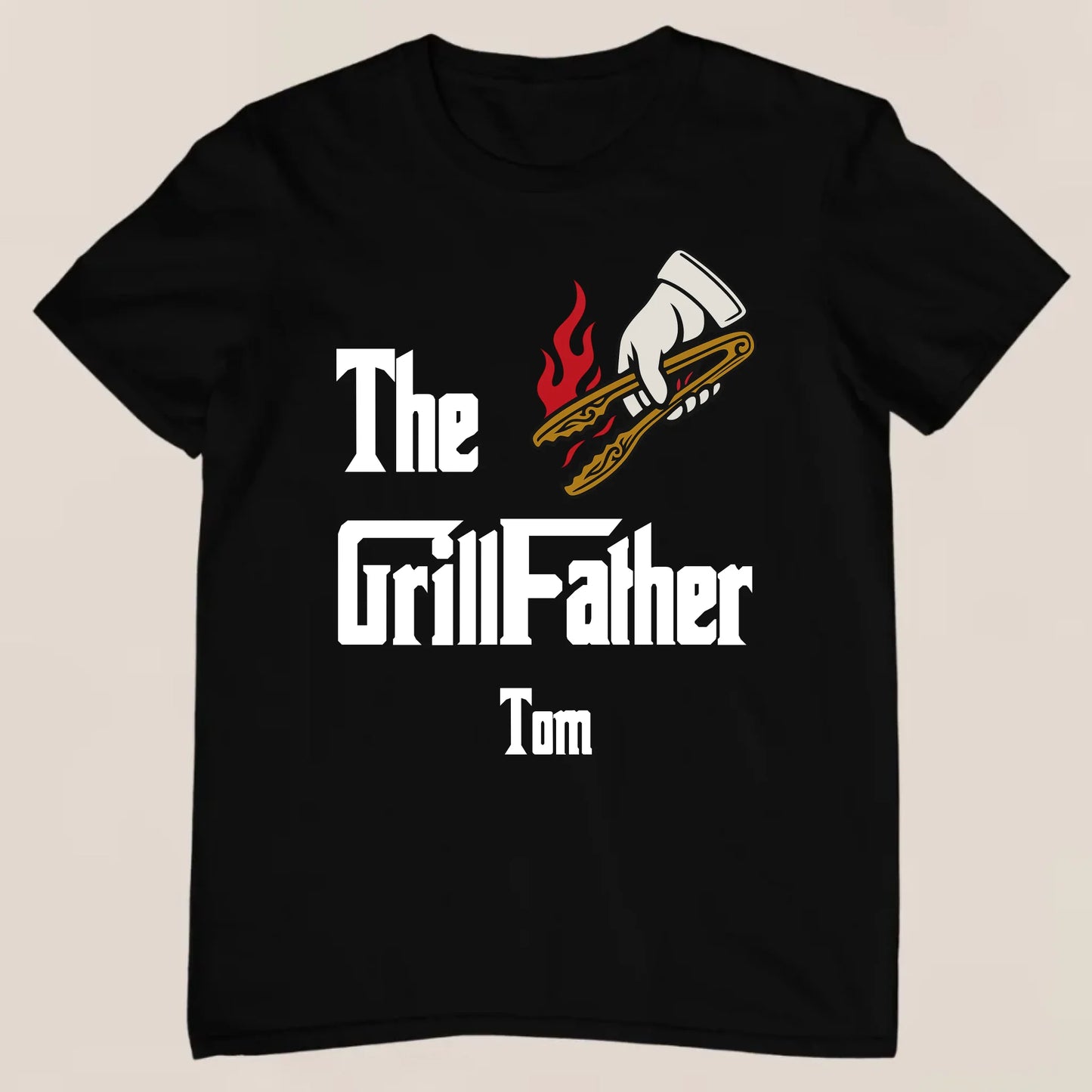 Grillfather - Personalisiertes T-Shirt