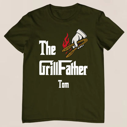 Grillfather - Personalisiertes T-Shirt