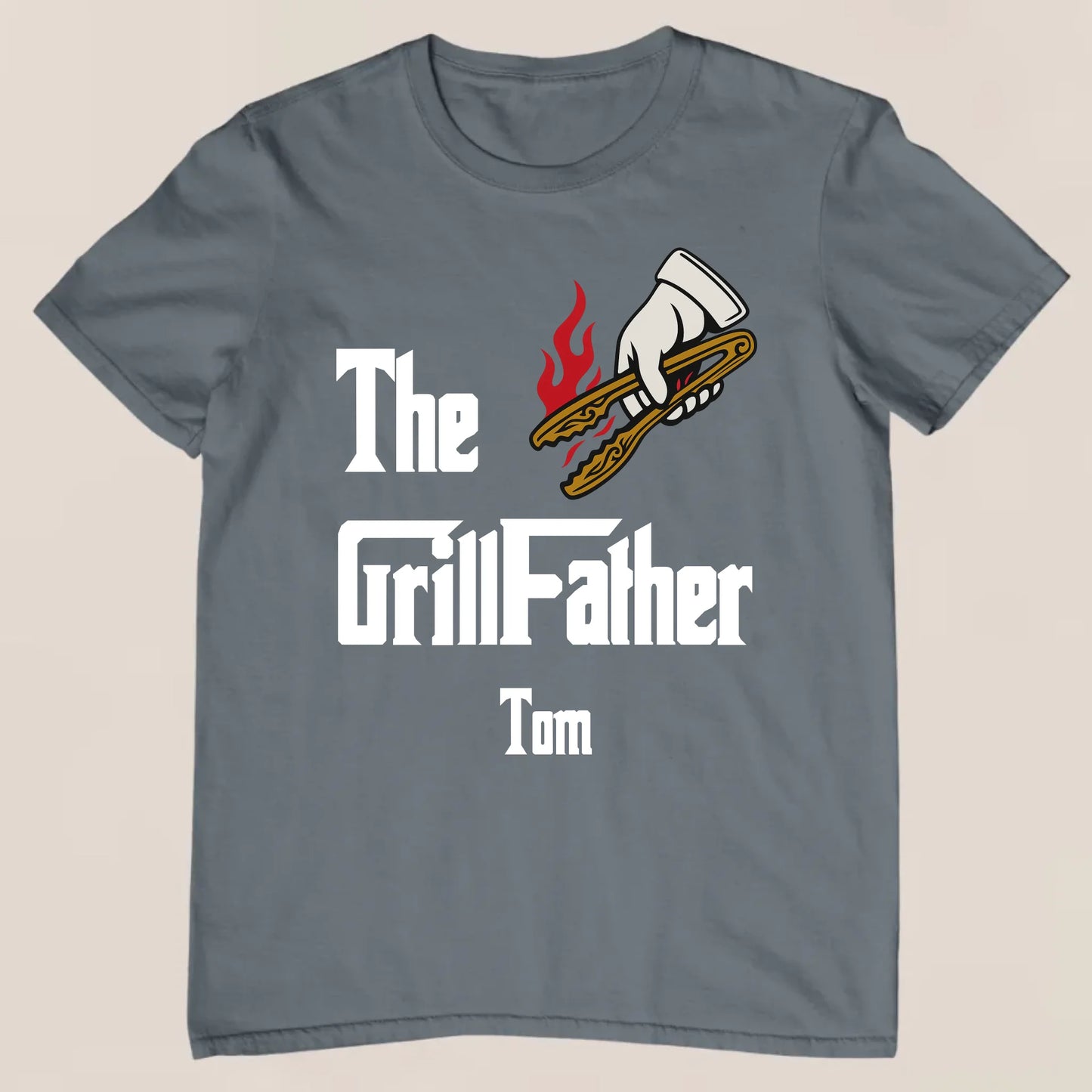 Grillfather - Personalisiertes T-Shirt