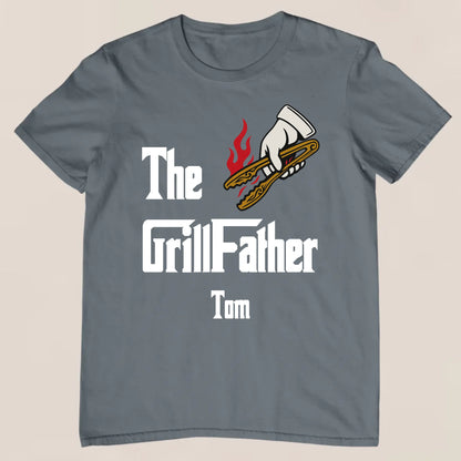 Grillfather - Personalisiertes T-Shirt