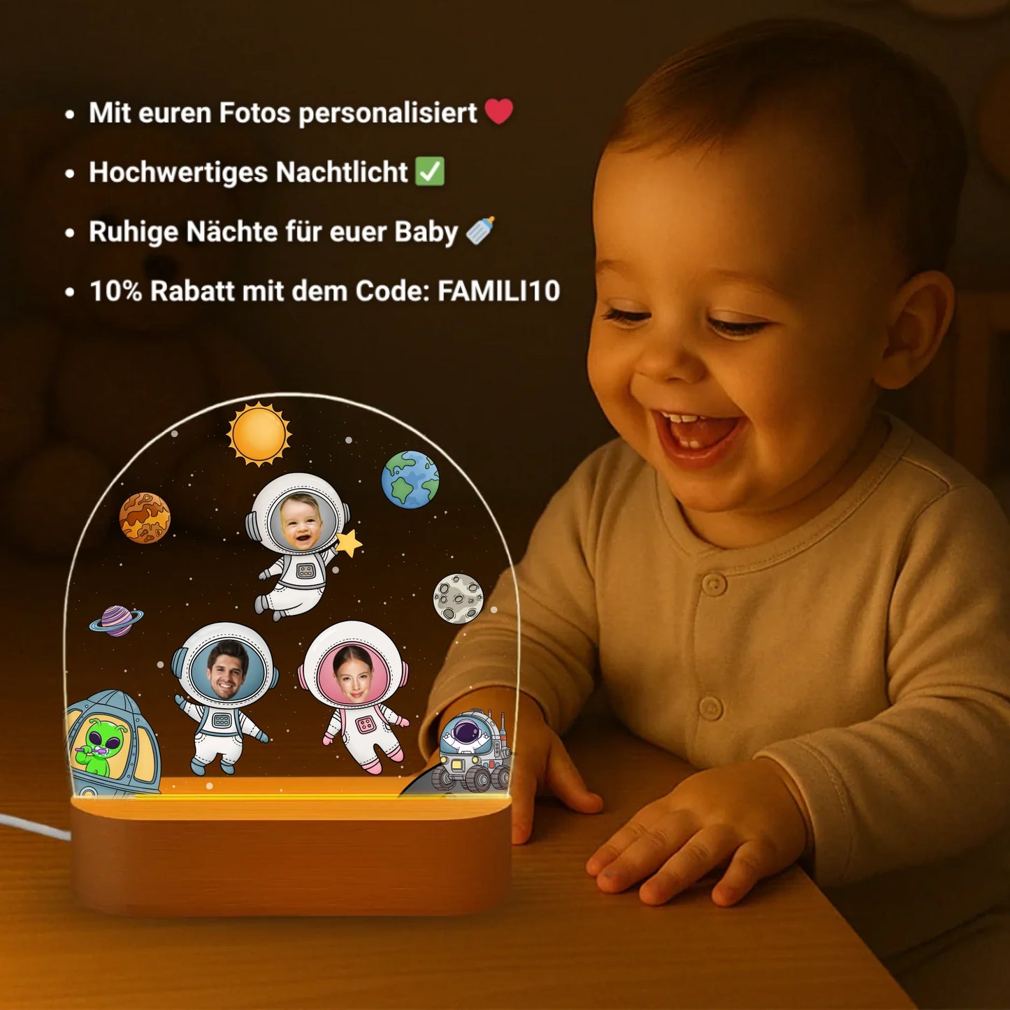 Safari - Personalisiertes Nachtlicht