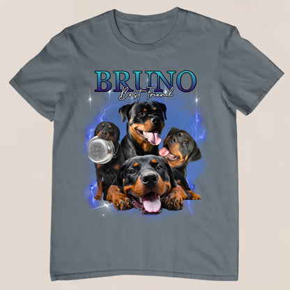 90er Haustier Bootleg - Personalisiertes T-Shirt
