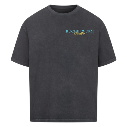 Bücherwurm - Personalisiertes Oversized Shirt