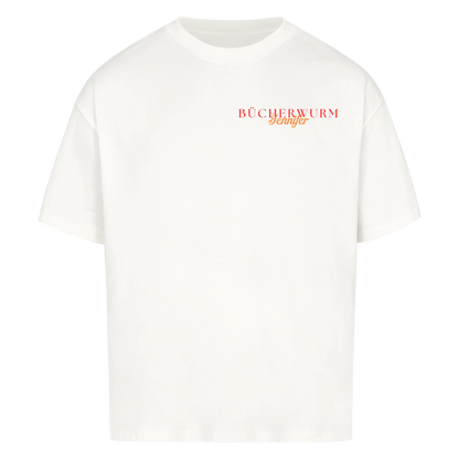 Bücherwurm - Personalisiertes Oversized Shirt