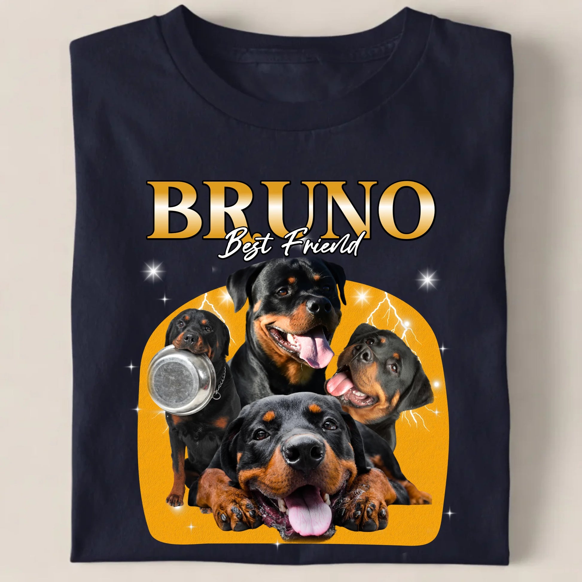 Blau Unisex T-Shirt