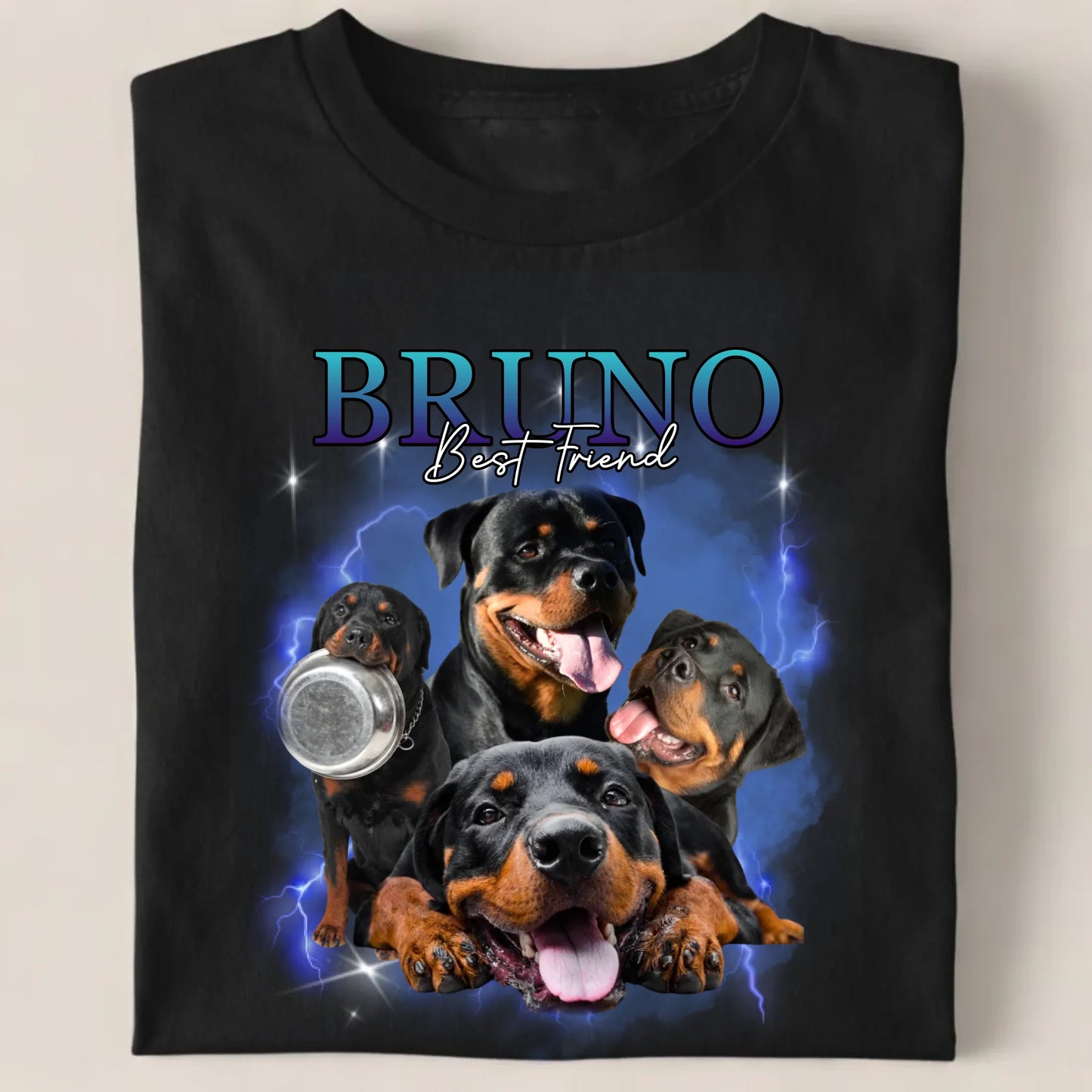 Schwarz Unisex T-Shirt