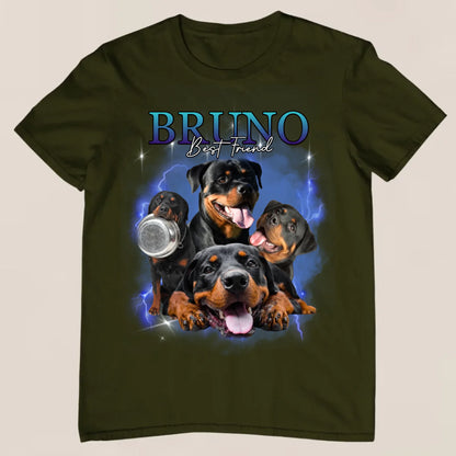 90er Haustier Bootleg - Personalisiertes T-Shirt