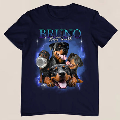 90er Haustier Bootleg - Personalisiertes T-Shirt