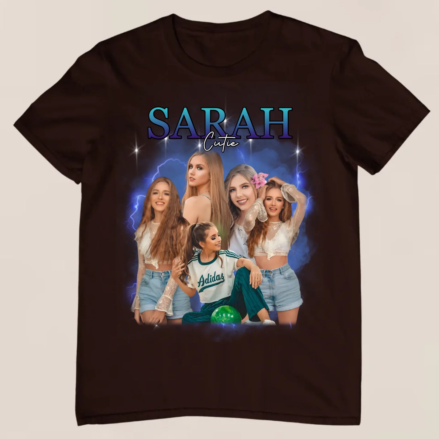 90er Vintage Bootleg - Personalisiertes T-Shirt