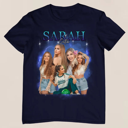 90er Vintage Bootleg - Personalisiertes T-Shirt