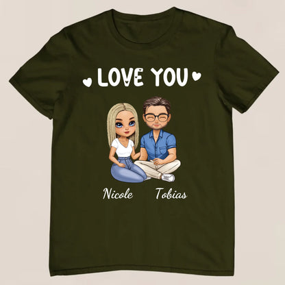 Pärchen - Personalisiertes T-Shirt