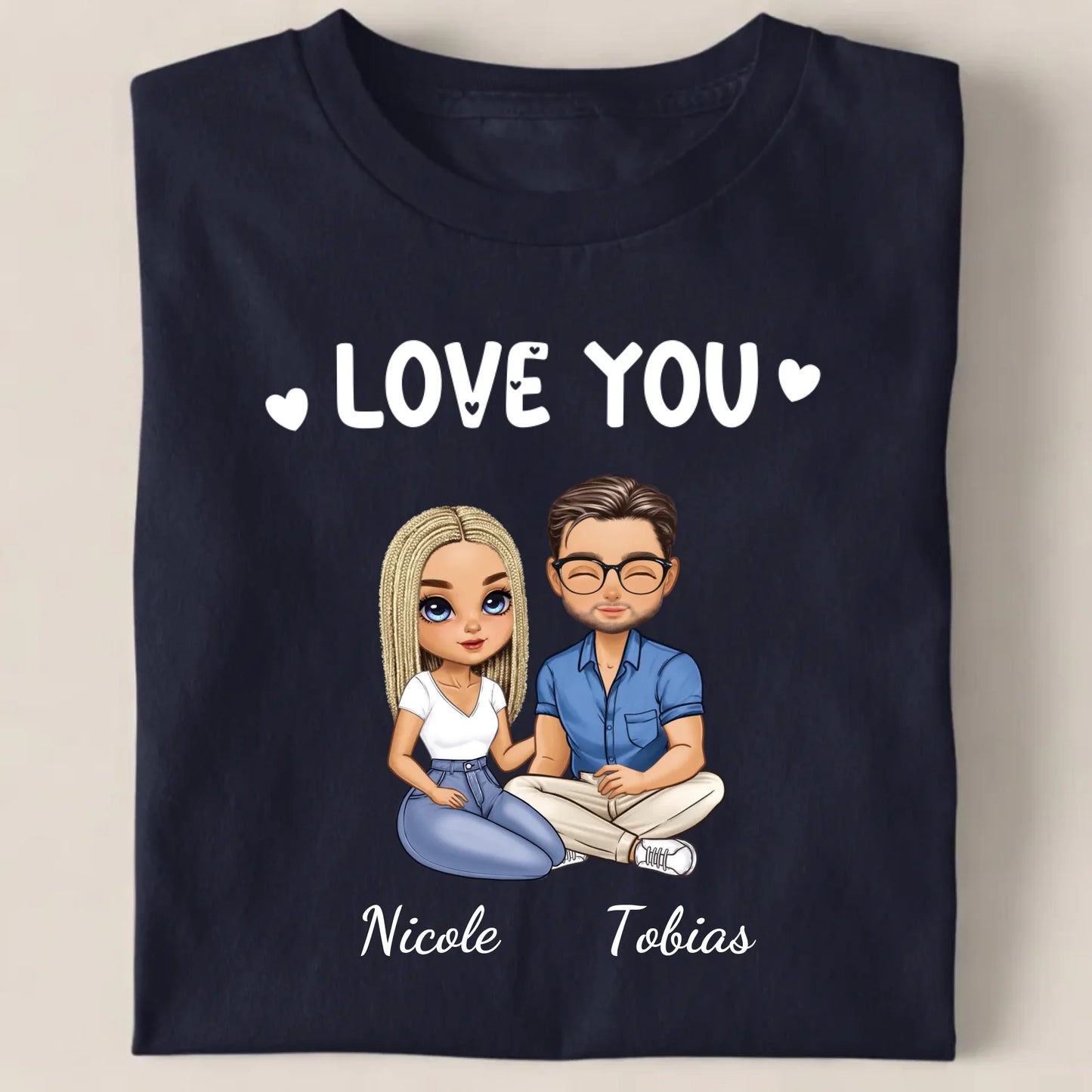 Blau Unisex T-Shirt