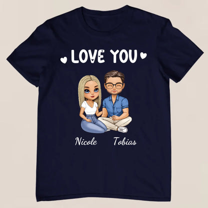 Pärchen - Personalisiertes T-Shirt