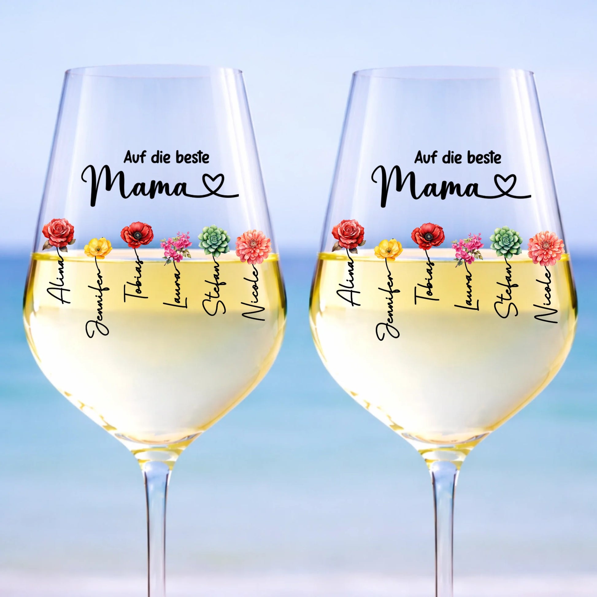 Mockup Weinglas 2er-Set